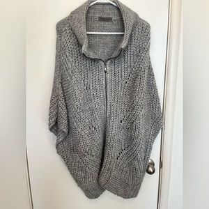 Elsamanda (Anthropologie) wool blend zippered sweater